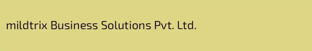 mildtrix Business Solutions Pvt. Ltd.